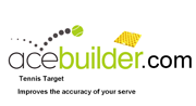 Tennis Training Aid - AceBuilder Service Target